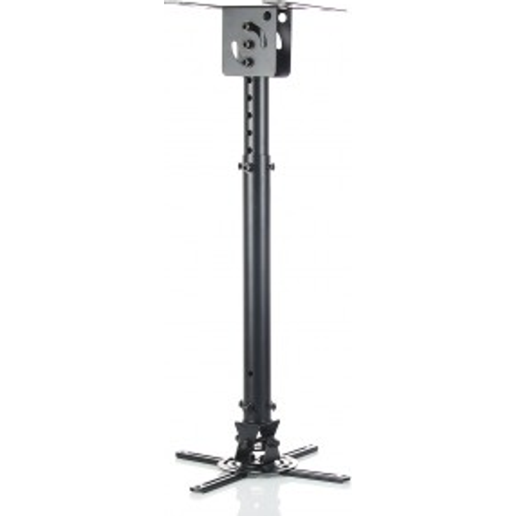 ART Deckenhalterung für Projektor 15KG 45-76cm schwarz (RAMART P-107B)