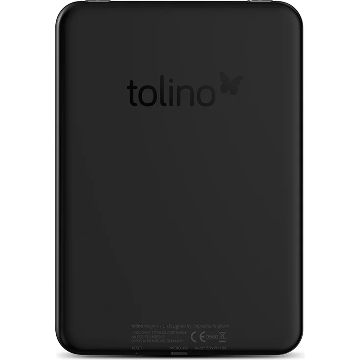 Tolino vision 4 HD WLAN 8GB Schwarz (2U60047) – Bild 4