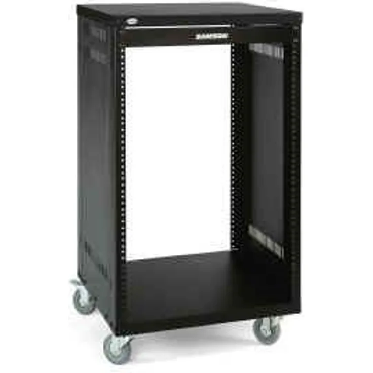 Samson SRK8 Rack 19 Zoll - 48,3 cm für 8 Einheiten, Schwarz