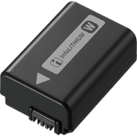 Sony NP-FW50 W-Serie Lithium Akku passend für Alpha und NEX Kameras (A7RM2, A7SM2, A7M2, A7R, A7S, A7, A6000, A6400, A6300, A6100, A5100, NEX ) schwarz