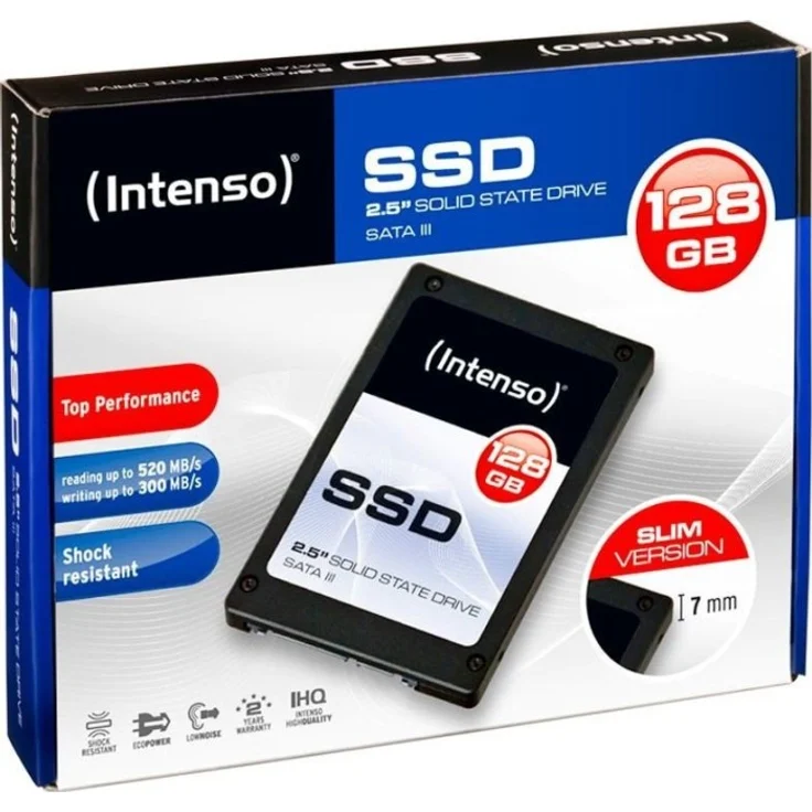 Intenso Top Performance - Solid-State-Disk - 128 GB - intern - 2.5 Zoll (6.4 cm) - SATA 6Gb/s (3812430) – Bild 2