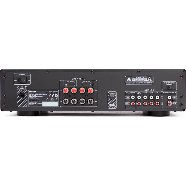 Aiwa AMU-120BTBK Aiwa AV-Empfänger und -Verstärker, Bluetooth, 120 Watt schwarz – Bild 6