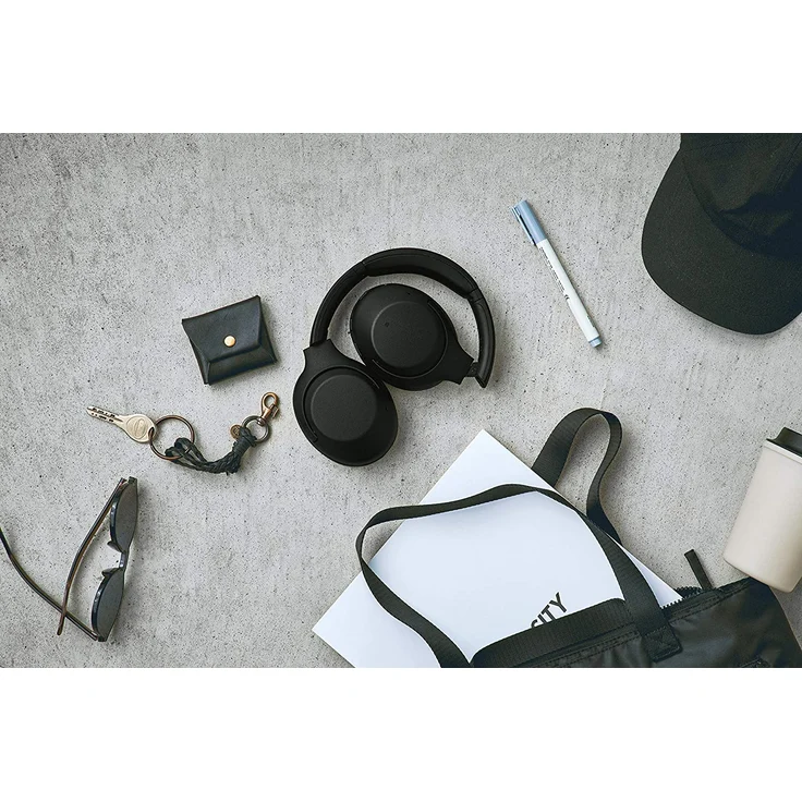 Sony WH-XB900N Over-Ear-Kopfhörer, mit Bluetooth, Mikrofon, Noise Cancelling, schwarz – Bild 7