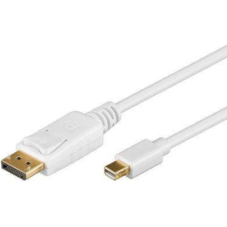 Wentronic Goobay - DisplayPort-Kabel - Mini DisplayPort (M) - DisplayPort (M) - 2,0m - weiß (52859)