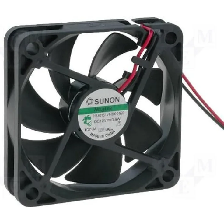 Sunon Lüfter 60x60x15mm HA60151V4-999 DC 12V 2500 U/min 15dBA Vapolager mit MLS