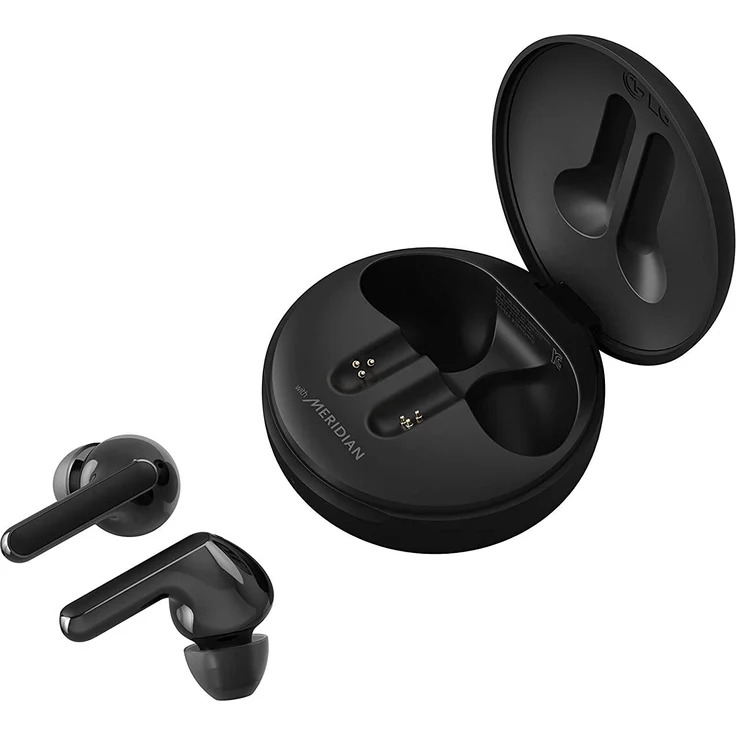 LG Tone Free HBS-FN6 True Wireless In-Ear Kopfhörer, mit Bluetooth, Mikrofon, Noise Cancelling, schwarz – Bild 6