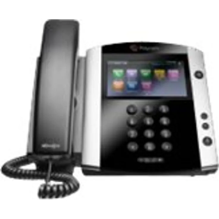 Polycom Vvx 601 Telefonhörer Kabelgebundenes 16Zeilen LCD Schwarz