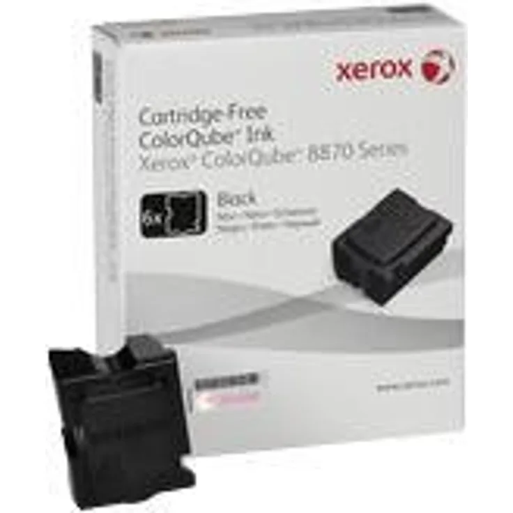 Xerox 108R00957 8870 ColorQube schwarz Standardkapazität 6 x 2.783 Seiten 6er-Pack