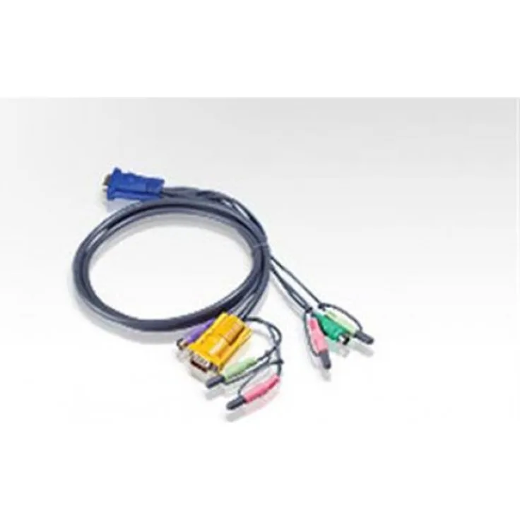ATEN KVM Kabel 2L-5305P - Tastatur- / Video- / Maus- (K