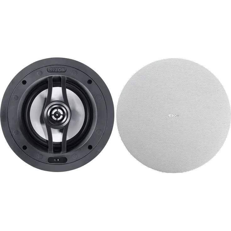 Canton 03765 InCeiling 969 Einbaulautsprecher weiß Einbau-Lautsprecher - 60 Watt - schwarz, weiß