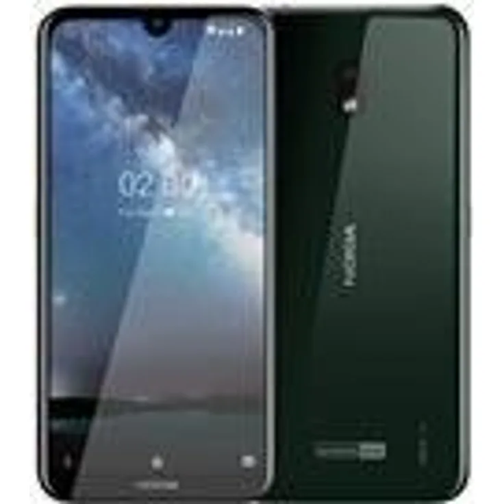 Original Nokia Schutzhülle Xpress-on Cover 'XP-222' passend für Nokia 2.2, Dunkelgrün