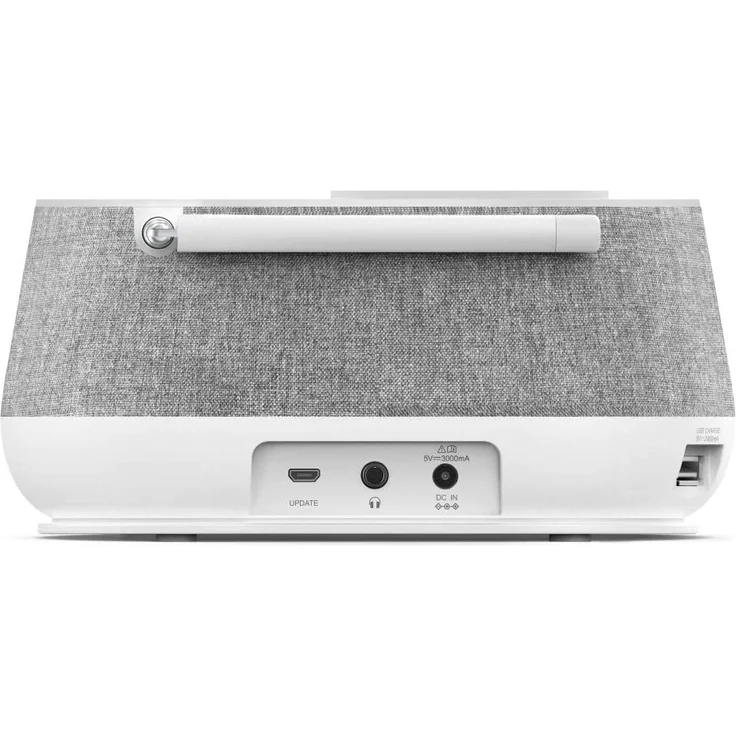 Hama DR36SBT 00054231 Radiowecker mit Bluetooth, LCD-Display, weiß – Bild 2