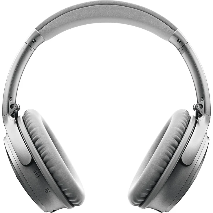 Bose QuietComfort 35 silber Over-Ear Kopfhörer mit Bluetooth und Noise-Cancelling – Bild 4