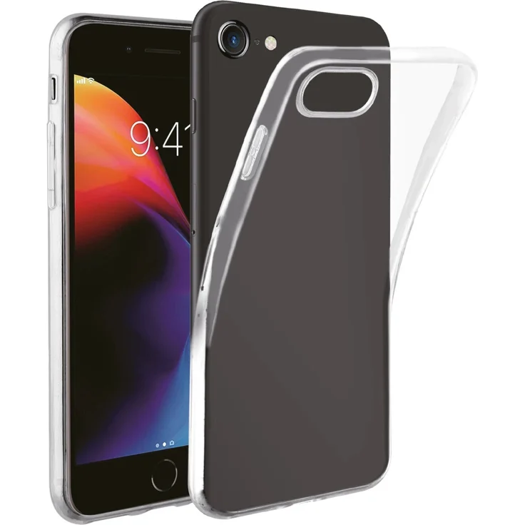 Vivanco Super Slim, geeignet für Apple iPhone 6s/7/8/SE 2020, transparent