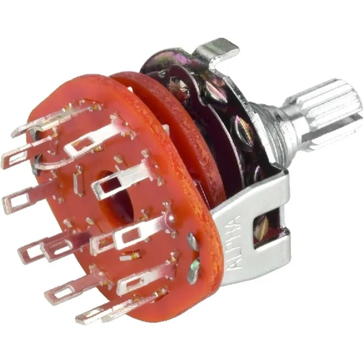 MONACOR RS-134S Stufen-Drehschalter
