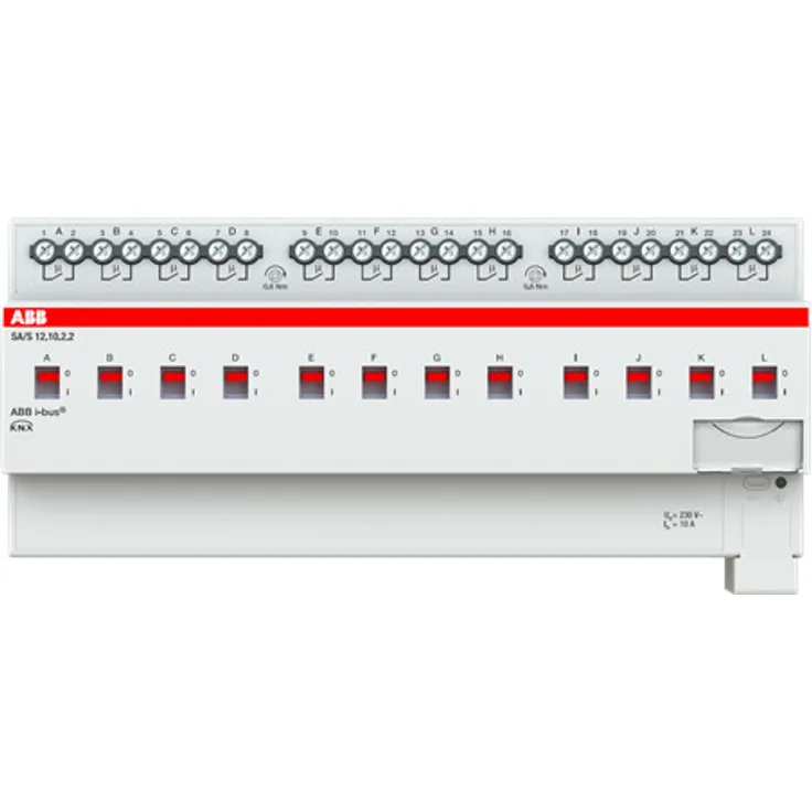 ABB Stotz Schaltaktor 12fach, 10A, REG SA/S12.10.2.2