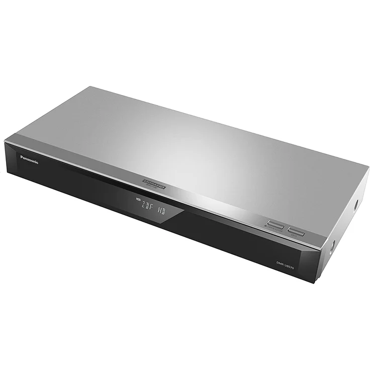 Panasonic DMR-UBS70EGS Ultra HD Blu-ray Recorder (500GB HDD, 4K Blu-ray Disc, 4K VoD, UHD TV Empfang, 2x DVB-S2, silber) – Bild 3