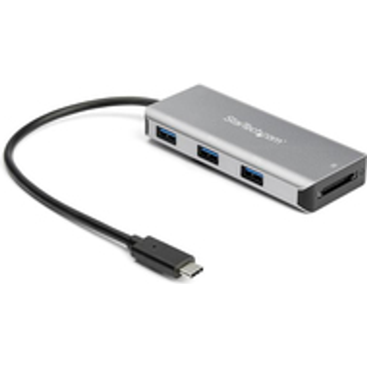 StarTech.com HB31C3ASDMB Schnittstellen-Hub USB 3.1 (3.1 Gen 2) Type-C 10000 Mbit-s Schwarz, Grau