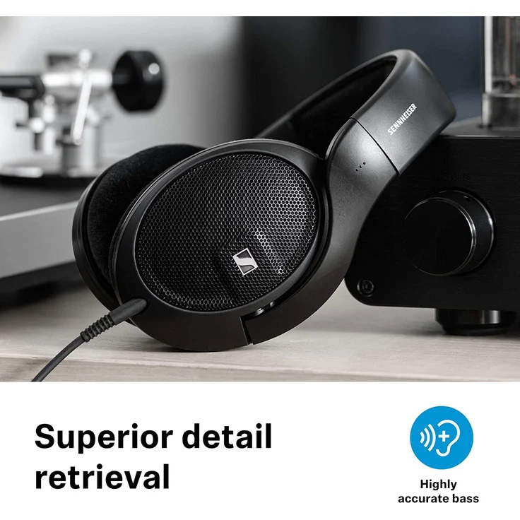 Sennheiser HD 560S Over-Ear-Kopfhörer, schwarz – Bild 5