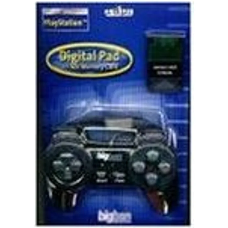 Bigben Interactive BB207163 Digital Pad + 1MB Memory Card Light Grey