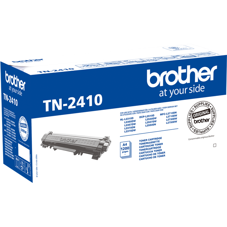 Brother Original TN-2410 Toner schwarz 1.200 Seiten (TN2410) – Bild 3