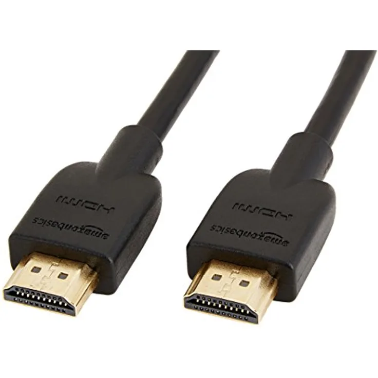 AmazonBasics Hochgeschwindigkeits-HDMI-Kabel 2.0, Ethernet, 3D, 4K-Videowiedergabe und ARC, Ultra-HD, 0,91 m