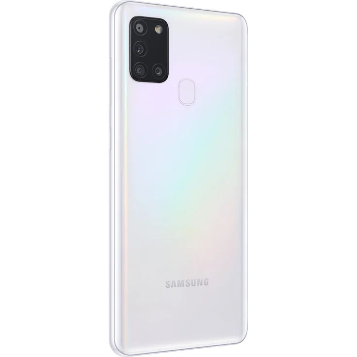 Samsung Galaxy A21s Smartphone 16,51cm (6,5 Zoll) AMOLED-Display, 32GB interner Speicher, 3GB RAM, Dual-SIM, Android, White – Bild 3