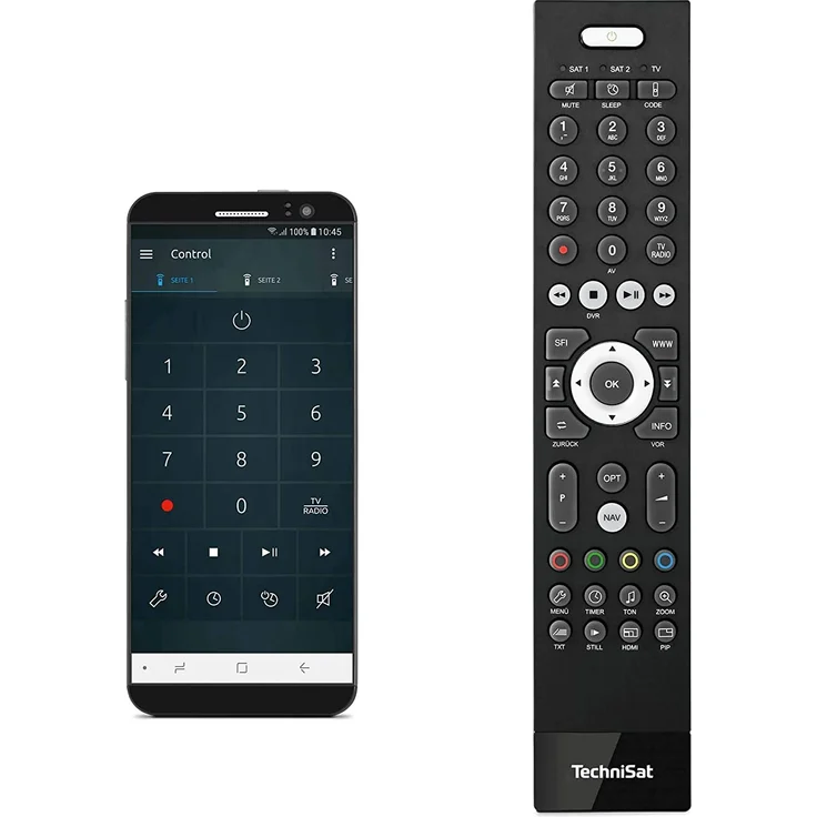 TechniSat TECHNISTAR S3 ISIO Internetfähiger HD Sat Receiver HDTV, Smart TV, Aufnahmefunktion, LAN, DVB-S2, HDMI, Scart, App-Steuerung, Live-TV Streaming, USB schwarz – Bild 2