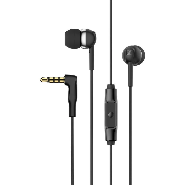 SENNHEISER CX 80S In-Ear Kopfhörer mit Mikrofon, schwarz – Bild 2