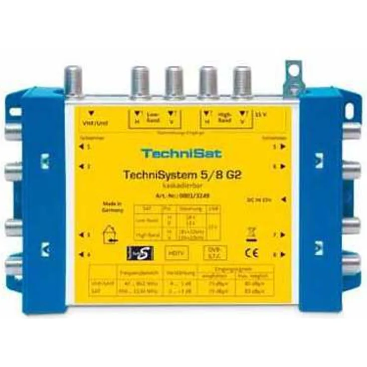 TechniSat TechniSystem 5-8 G2 Multischalter inkl. Netzteil