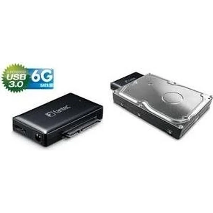 FANTEC AD-U3SA - Speicher-Controller - 6,4 cm/8,9 cm gemeinsam genutzt (2.5 / 3.5 gemeinsam genutzt) - SATA 6Gb/s - 600MBps - USB 3.0 (1817)