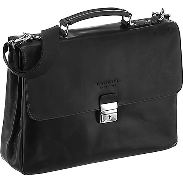 Bugatti Romano Aktentasche 42 cm - schwarz