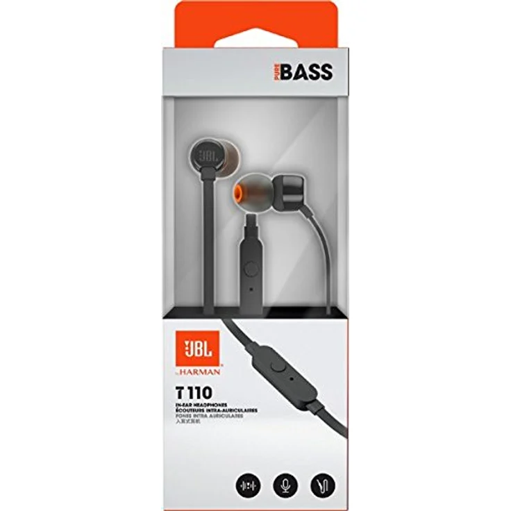 JBL Tune 110 In-Ear Kopfhörer mit Mikrofon, schwarz – Bild 10