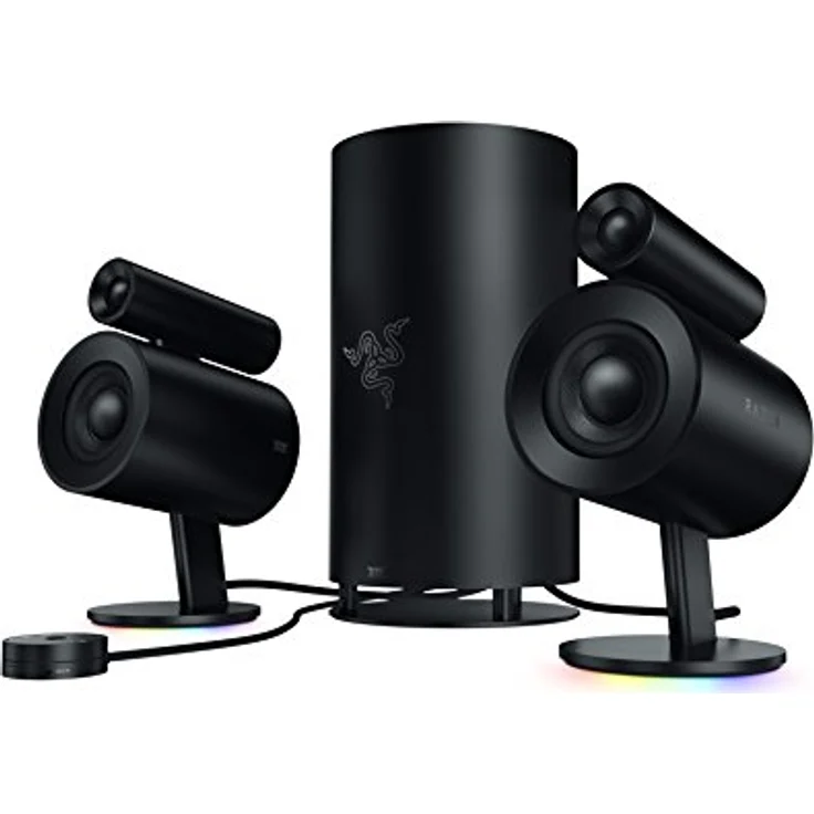 Razer Nommo Pro - Gaming & Heimkino Lautsprecher mit Subwoofer - THX Zertifiziert - Schwarz – Bild 1