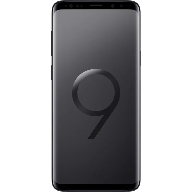 Samsung Galaxy S9+ Smartphone 15,75cm Pixel (6,2 Zoll) Super AMOLED-Display, 64GB interner Speicher, 6GB RAM, Dual-SIM, Android, Midnight Black