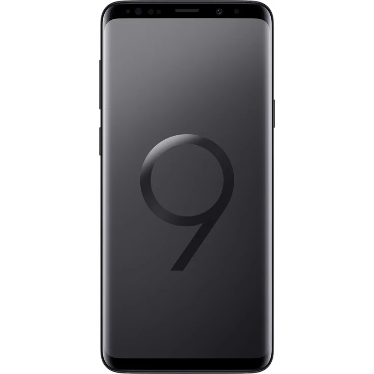 Samsung Galaxy S9+ Smartphone 15,75cm Pixel (6,2 Zoll) Super AMOLED-Display, 64GB interner Speicher, 6GB RAM, Dual-SIM, Android, Midnight Black – Bild 1