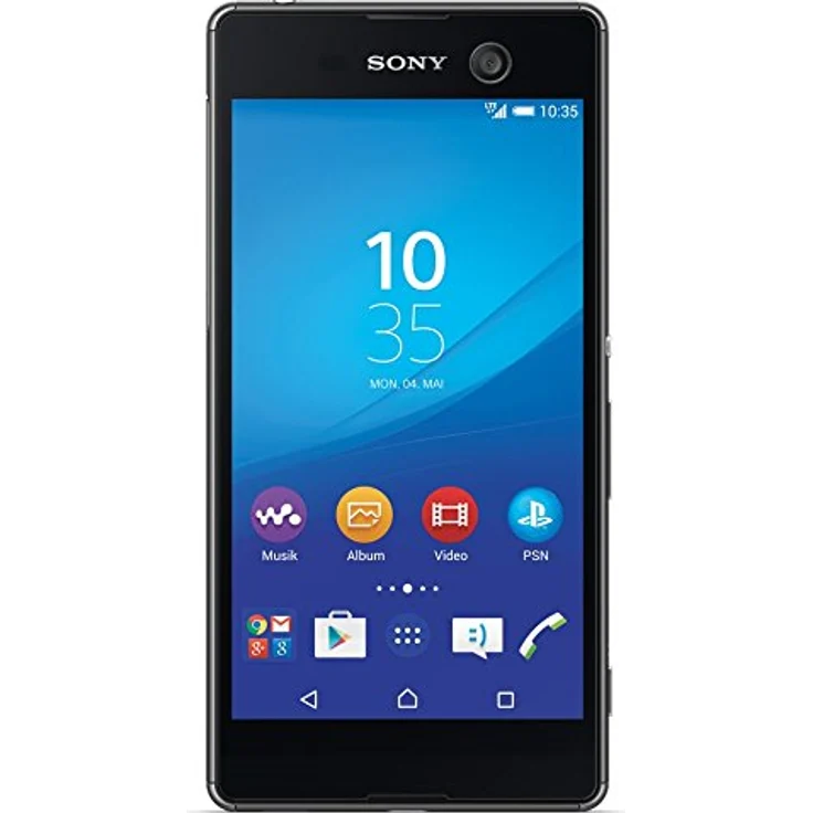 Sony Xperia M5 Smartphone 12,7cm (5 Zoll) TFT-Display, 3GB RAM, Android, Schwarz – Bild 1