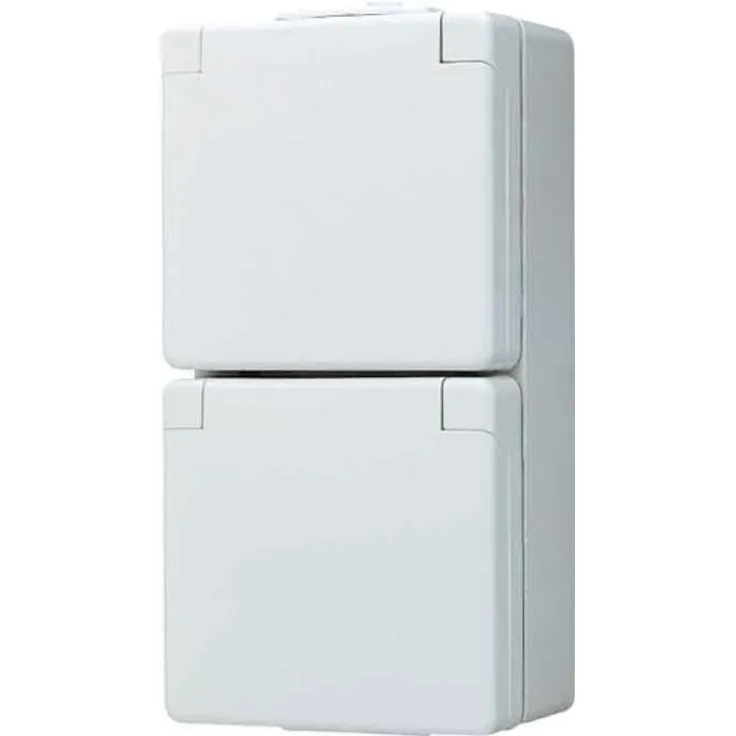 Jung Steckdose SCHUKO 622W 2fach senkrecht