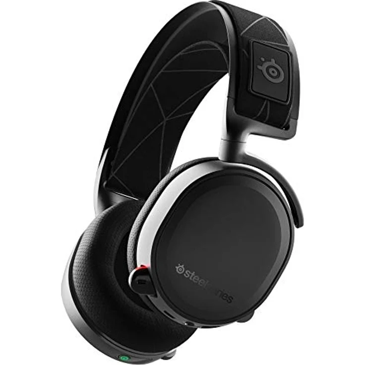 SteelSeries Arctis 7 (Gaming Headset, verlustfreies und drahtloses, DTS Headphone:X v2.0 Surround für PC und PlayStation 4) schwarz
