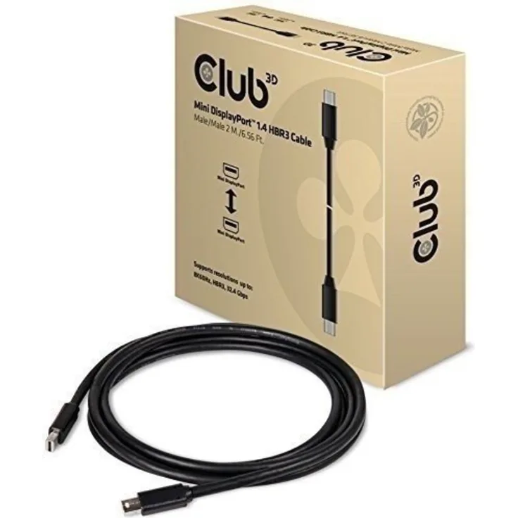 Club 3D - DisplayPort-Kabel - Mini DisplayPort (M) bis Mini DisplayPort (M) - 2,0m - eingerastet (CAC-1164)