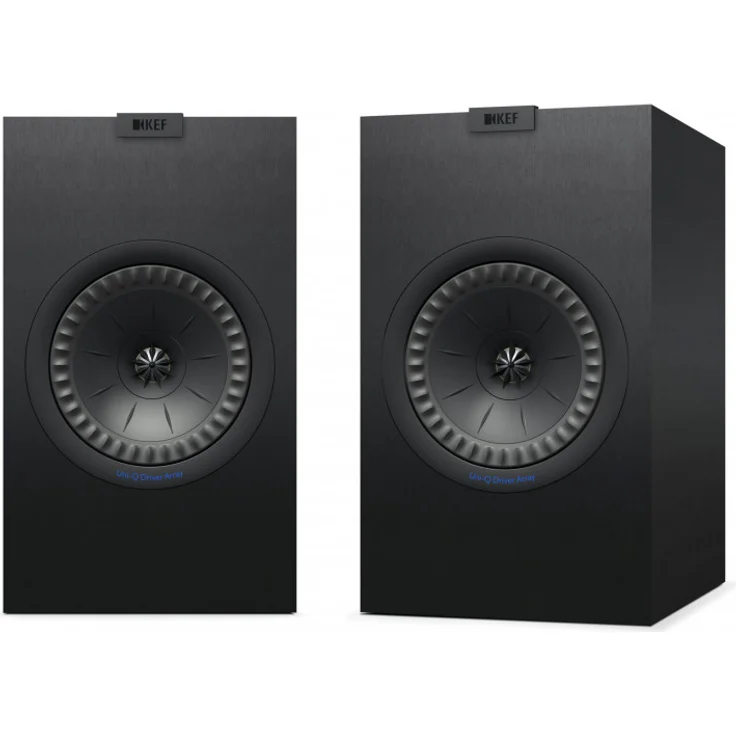 KEF Q350 schwarz Regallautsprecher - 15 Watt - schwarz (Paar)