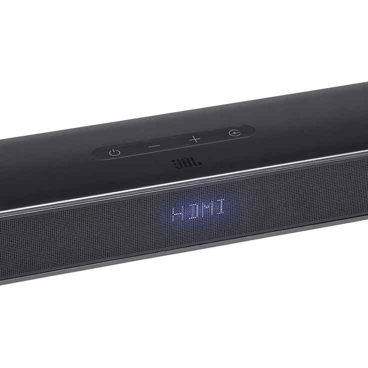 JBL Bar Deep Bass 2.1 Soundbar mit Subwoofer, kabellos/kabelgebunden, geeignet für TV, schwarz (2019) – Bild 5