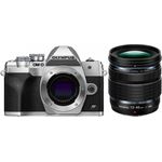 Olympus OM-D E-M10 Mark IV silber + ED 12-45mm f4 PRO