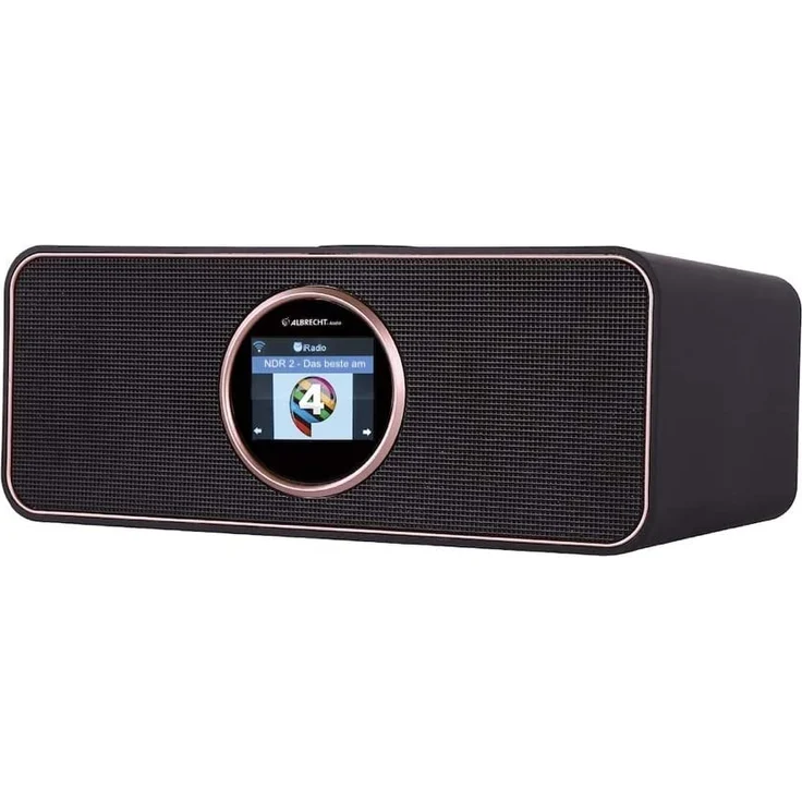 Albrecht DR 884, Hybridradio mit Internetradio, DAB+ und UKW, schwarz – Bild 1