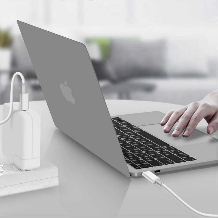 Apple MUF72ZM/A USB-C Charge Cable, geeignet für Apple iPad Pro/Air, MacBook Pro/Air, iMac, Mac Pro/mini, Ladekabel/Datenkabel, 1 m, weiß – Bild 4