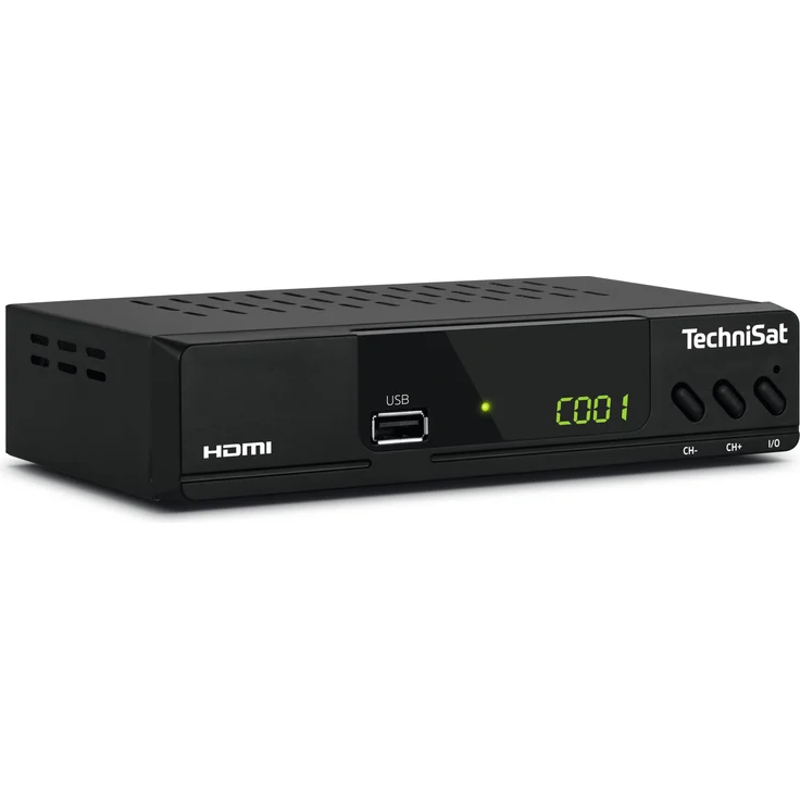 TechniSat HD-C 232, HD-Receiver für digitales Kabelfernsehen HDTV, DVB-C, HDMI, SCART, USB 2,0, RF in, RF out, EPG, Fernbedienung schwarz – Bild 3