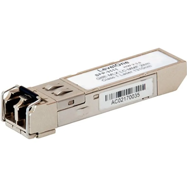 Level One 1.25G MMF SFP Transceiver (2 km, 1310 nm)