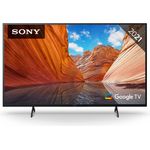 Sony KD-43X80J 108 cm (43 Zoll) LED Smart TV (Ultra hD, HDR) HD-Triple-Tuner (Sat, Antenne, Kabel) Modelljahr 2021 Energieklasse G (DE-Modell)