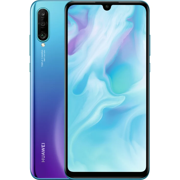 Huawei P30 lite Smartphone 15,62cm (6,15 Zoll) LTPS-Display, 128GB interner Speicher, 4GB RAM, Dual-SIM, Android, Peacock Blue – Bild 2