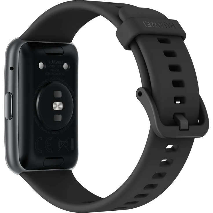 Huawei Watch Fit Smartwatch GPS, Unisex, 46x30mm, Silikonarmband, Schwarz – Bild 3
